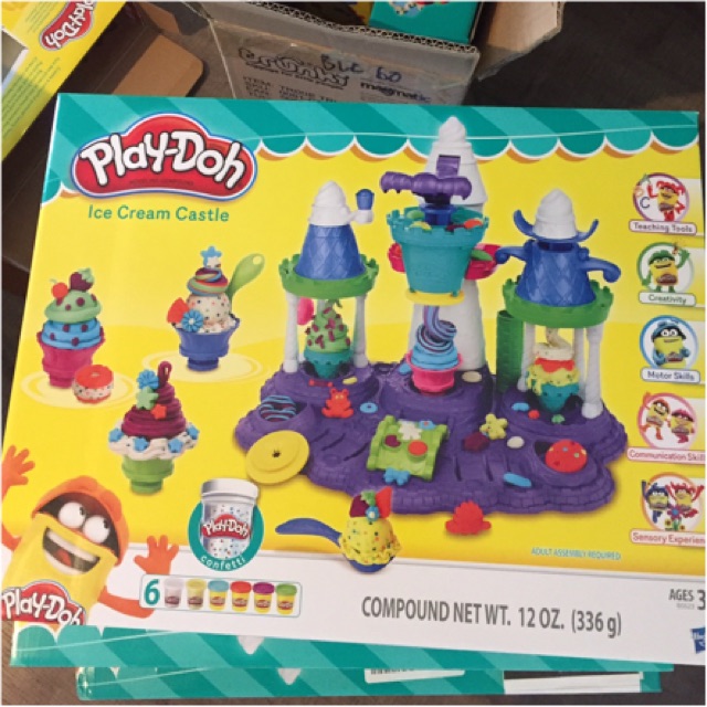 play doh ice cream castle