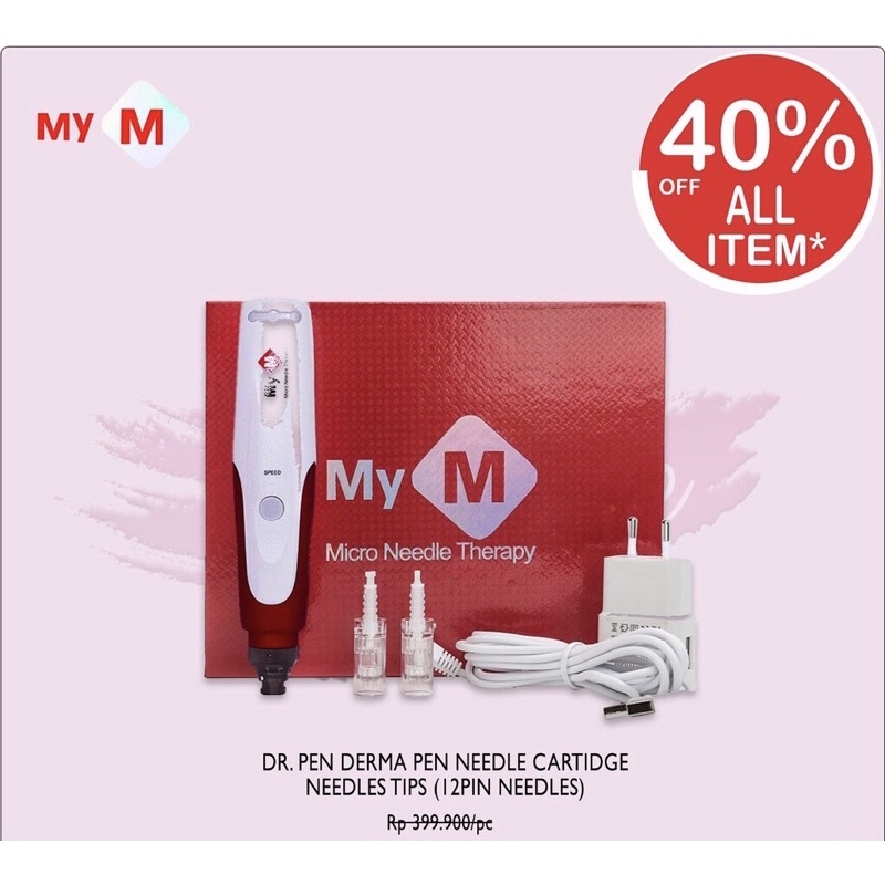 DERMAPEN MYM ORIGINAL 100% ELECTRIC DERMAPEN BB GLOW/SCAR BOPENG/SULAM