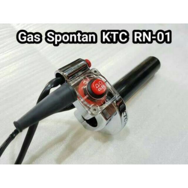 Gas spontan KTC stater/on-off RN-01 crome