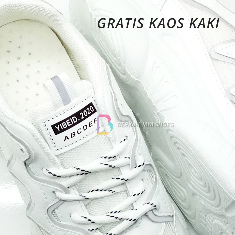 Sepatu Wanita - Sepatu Sneakers Wanita Import Kasual Running Premium