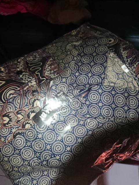 Baju Batik Slimfit Pria Kemeja Batik Formal Slim Fit Lengan Panjang Casual