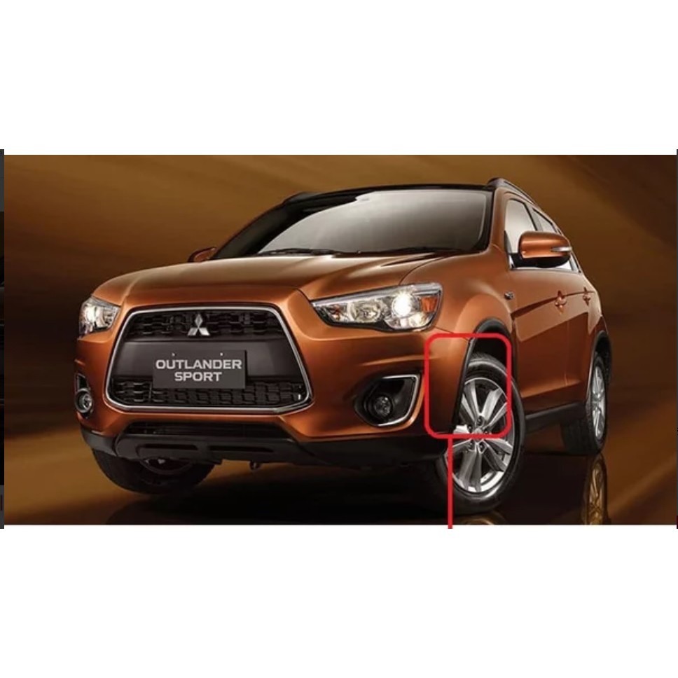SPOILER FENDER MITSUBISHI OUTLANDER 1 SET 8 PCS