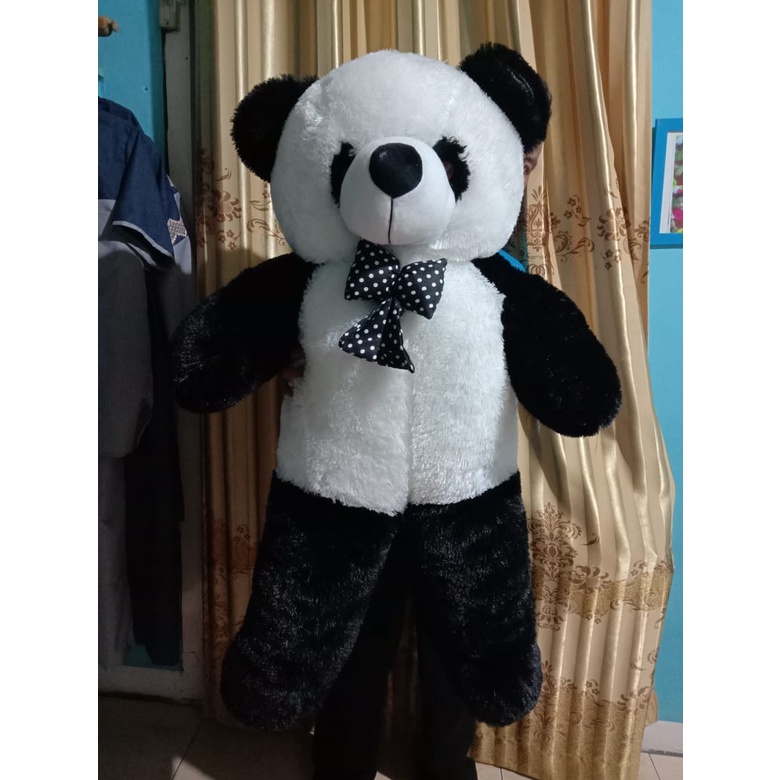 Boneka panda pita jumbo 1 meter