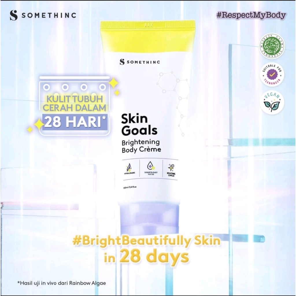 Somethinc Skin Goals Brightening Body Crème