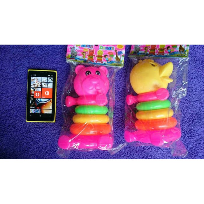 Donat ring - donat susun - mainan edukasi - mainan murah