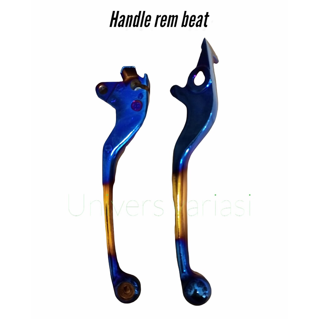 HANDLE REM BEAT TWOTONE HANDLE 2TONE BEAT KARBU TAHUN 2013 -2017 HANDLE VARIO 110 OLD NON CBS HANDEL 2T STANDAR HONDA VARIASI MOTOR HANDEL REM 2TONE NON CBS NON ABS KOMBINASI WARNA BIRU EMASE