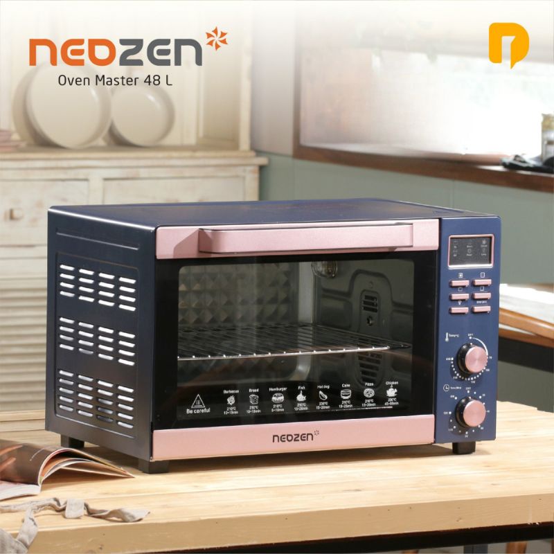 Neozen Oven Master 48 L, Oven Listrik, Oven Kapasitas Besar, Oven Listrik 48 Liter