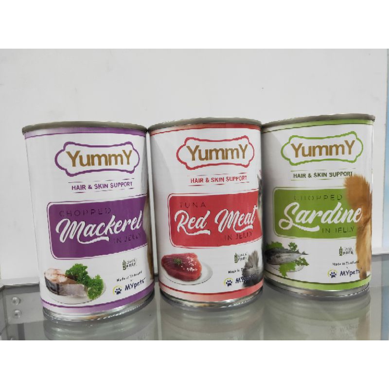 Yummy cat kaleng