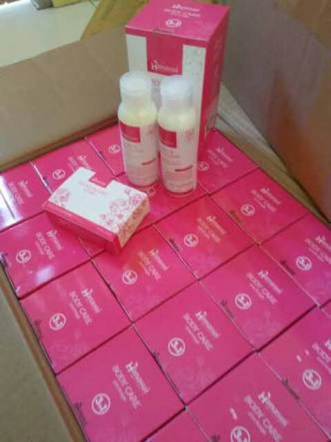 Hanasui Body Care 3in1 / Paket Lotion Hanasui BPOM