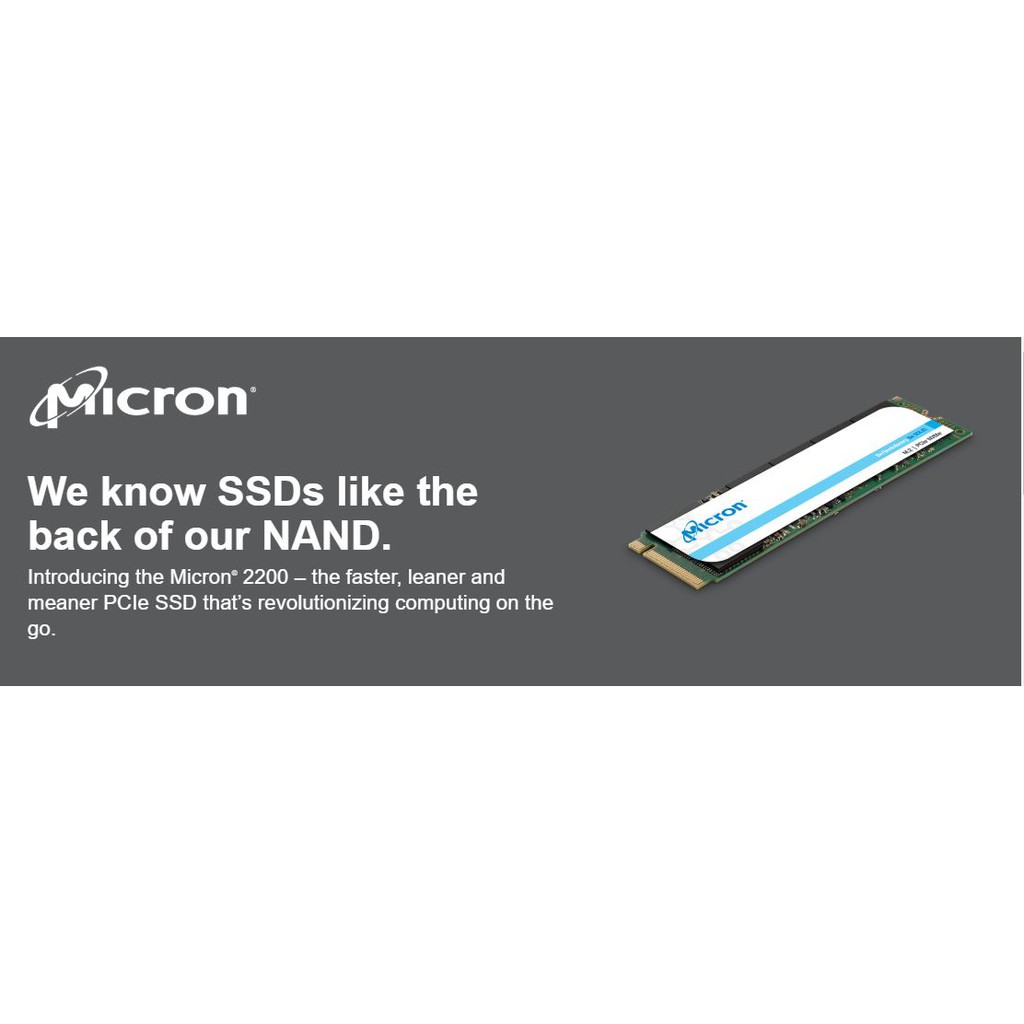 PROMO SSD MURAH MICRON 2200 NvMe M2 SSD PCIe 512GB GARANSI 3 TAHUN ORIGINAL 100% FOR PC DAN NOTBEOOK - TEKNO KITA