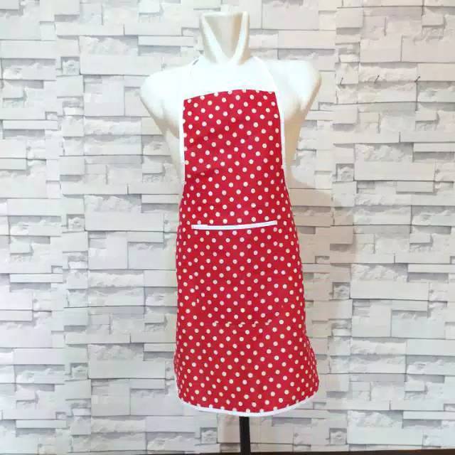 CELEMEK KATUN KANTONG/CELEMEK MASAK KANTONG/CELEMEK KARAKTER KARTUN DAN MOTIF/APRON MASAK