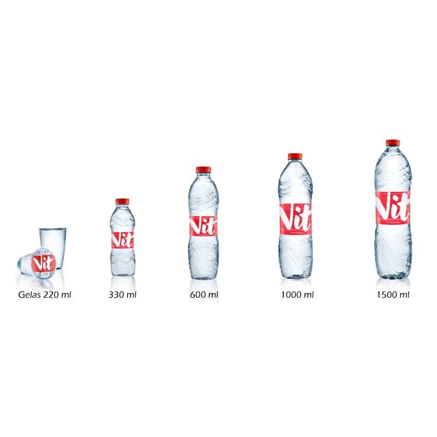

Air Minum Kemasan Merk Vit per Dus