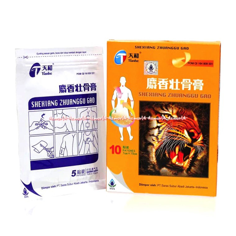 Shexiang Zhuanggu Gao 10 Patches Koyo Rematik Sexiang Shesiang