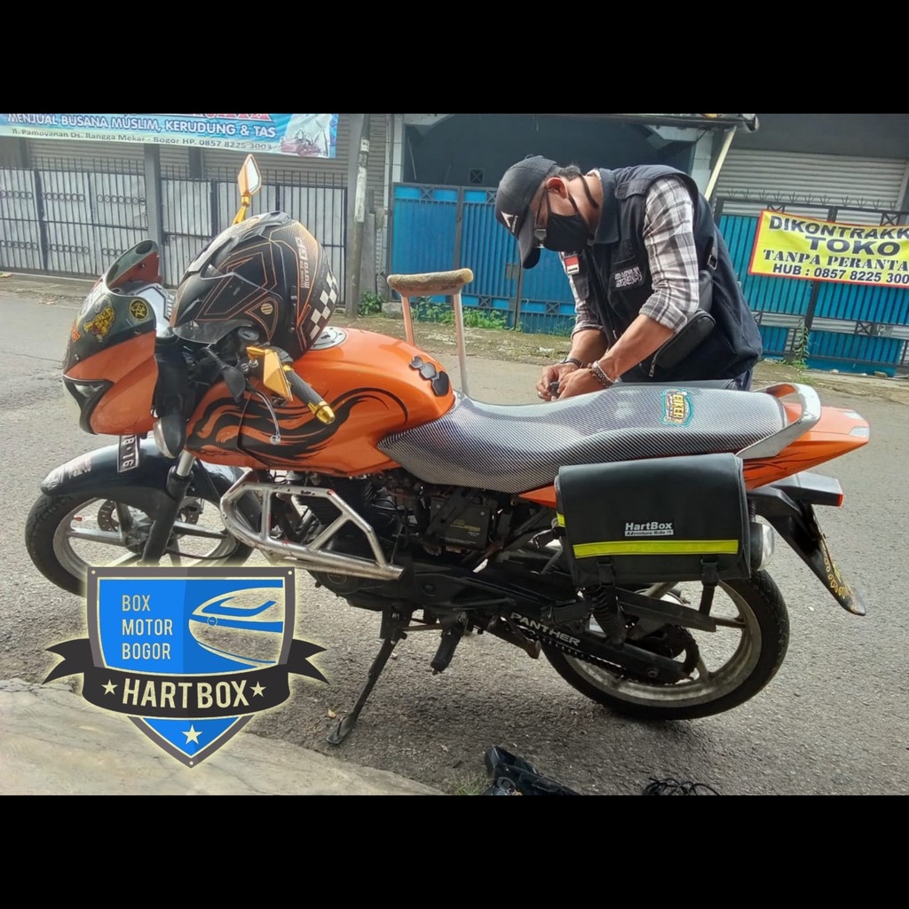 TAS SAMPING MOTOR - SIDEBAG MOTOR MUDIK TOURING Semi Waterproof