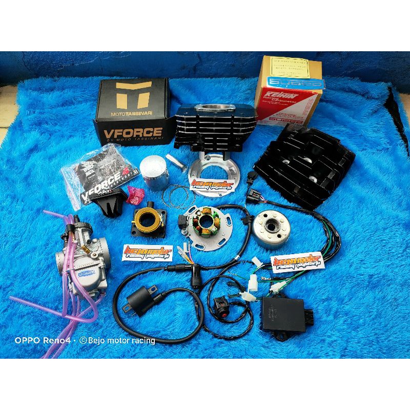 PAKET BLOK BURENG RX KING SET MAHNIT PENGAPIAN YZ KOP NANAS PWK SUDCO 35