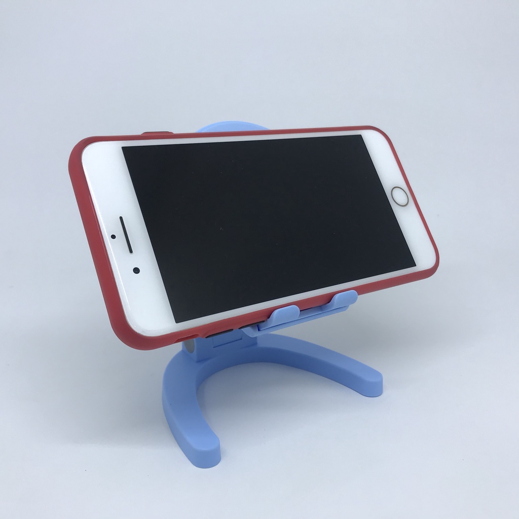 Stand holder hp cermin sandaran dudukan tempat handphone meja mudah di bawa berpergian NB47