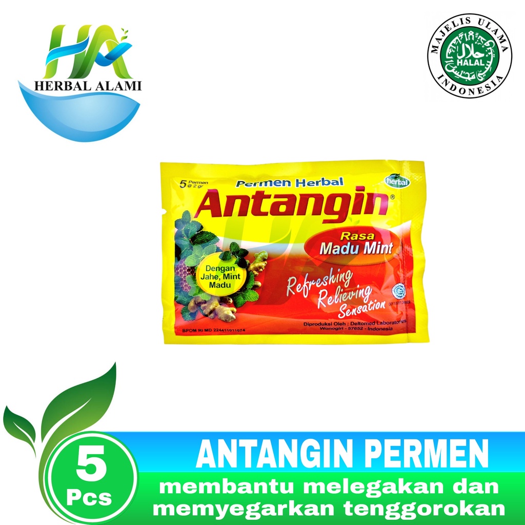 

Permen Antangin Sachet isi 5 - Pelega & Penyegar Tenggorokan