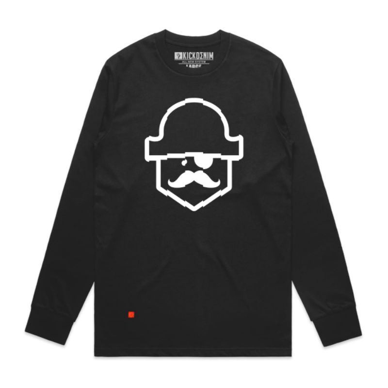 Kaos Panjang Kick Denim Original