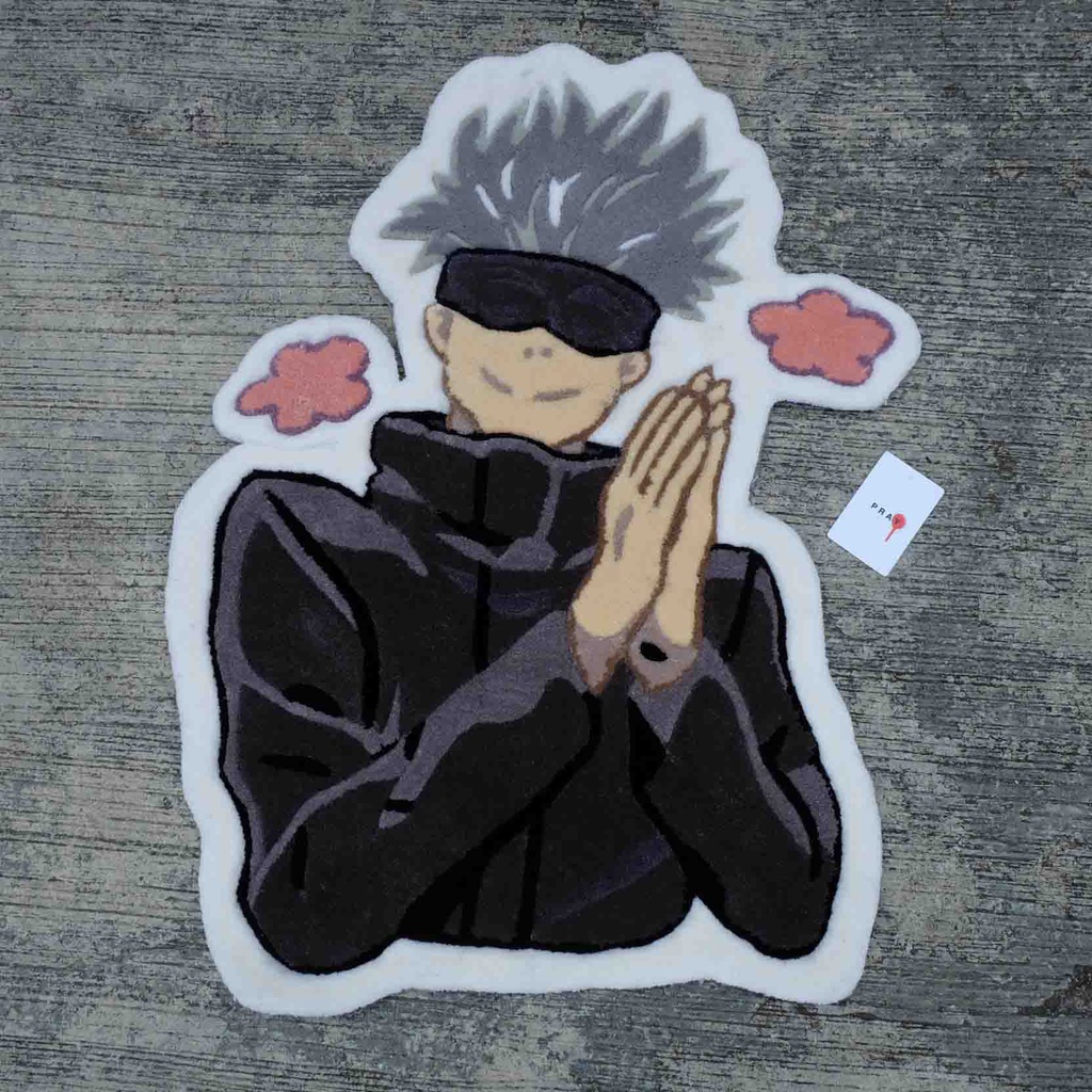 Satoru Gojo Jujutsu Kaisen Rug / Custom Mat / Custom Rug / Custom Karpet