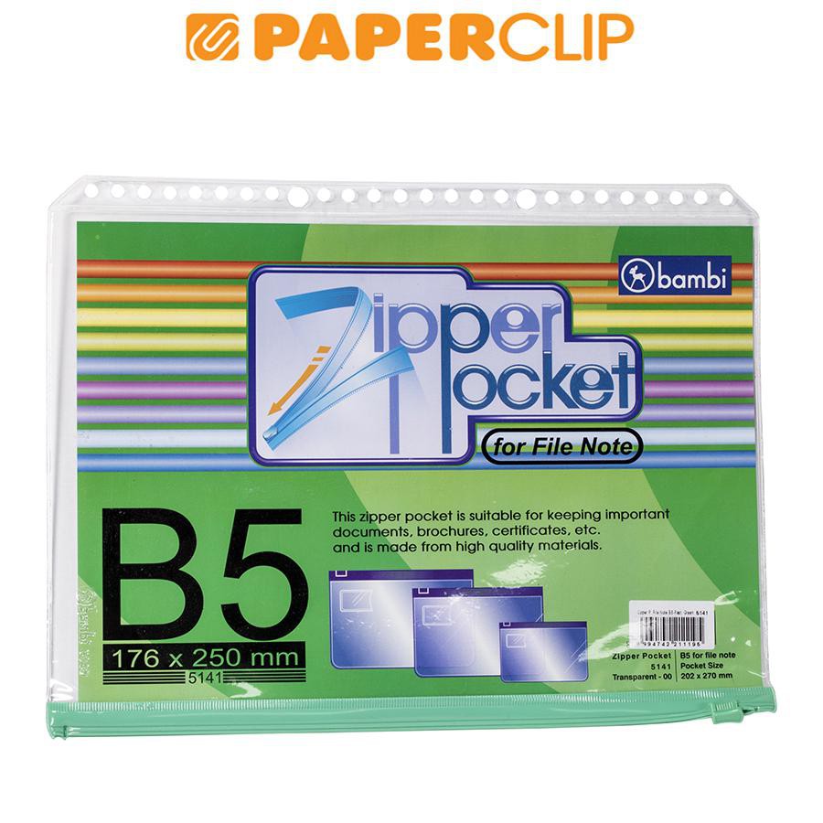 

ZIPPER FILE NOTE B5 BAMBI 5141