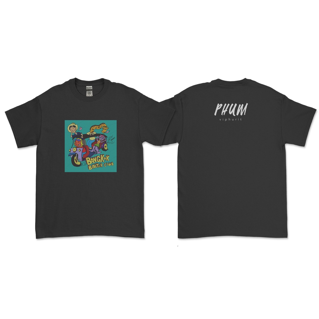 PHUM VIPHURIT - BANGKOK BALTER CLUB (DEPAN BELAKANG) T-SHIRT