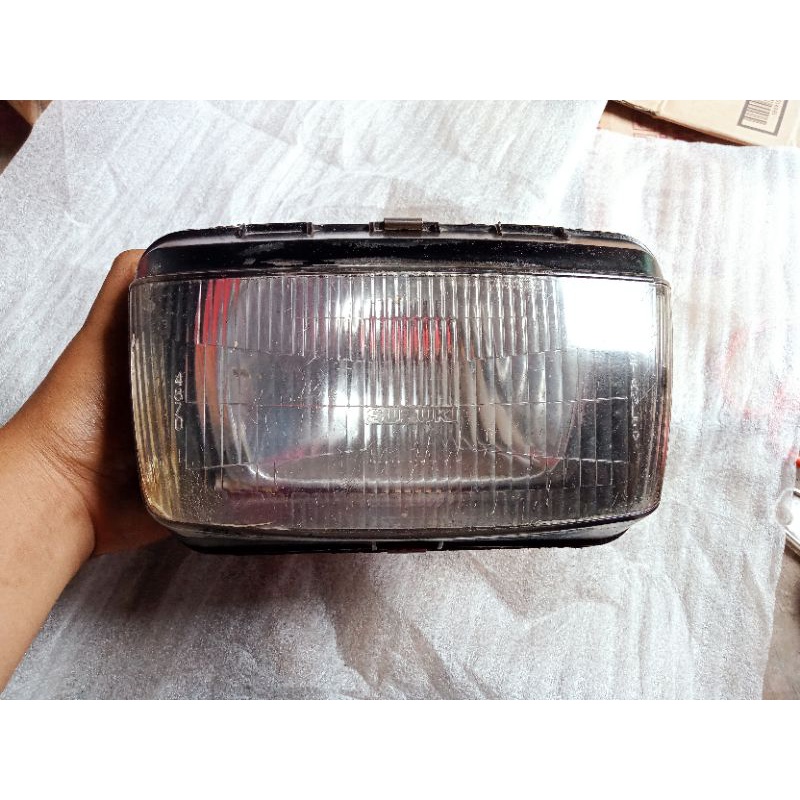 revlektor lampu depan rgr150 suzuki rgr original