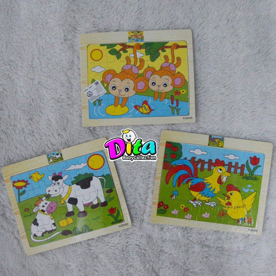 mainan puzzle kayu puzlle mainan anak