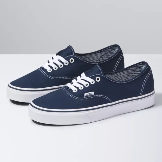 Sepatu Vans Sneakers Era Authentic Pria Wanita Navy