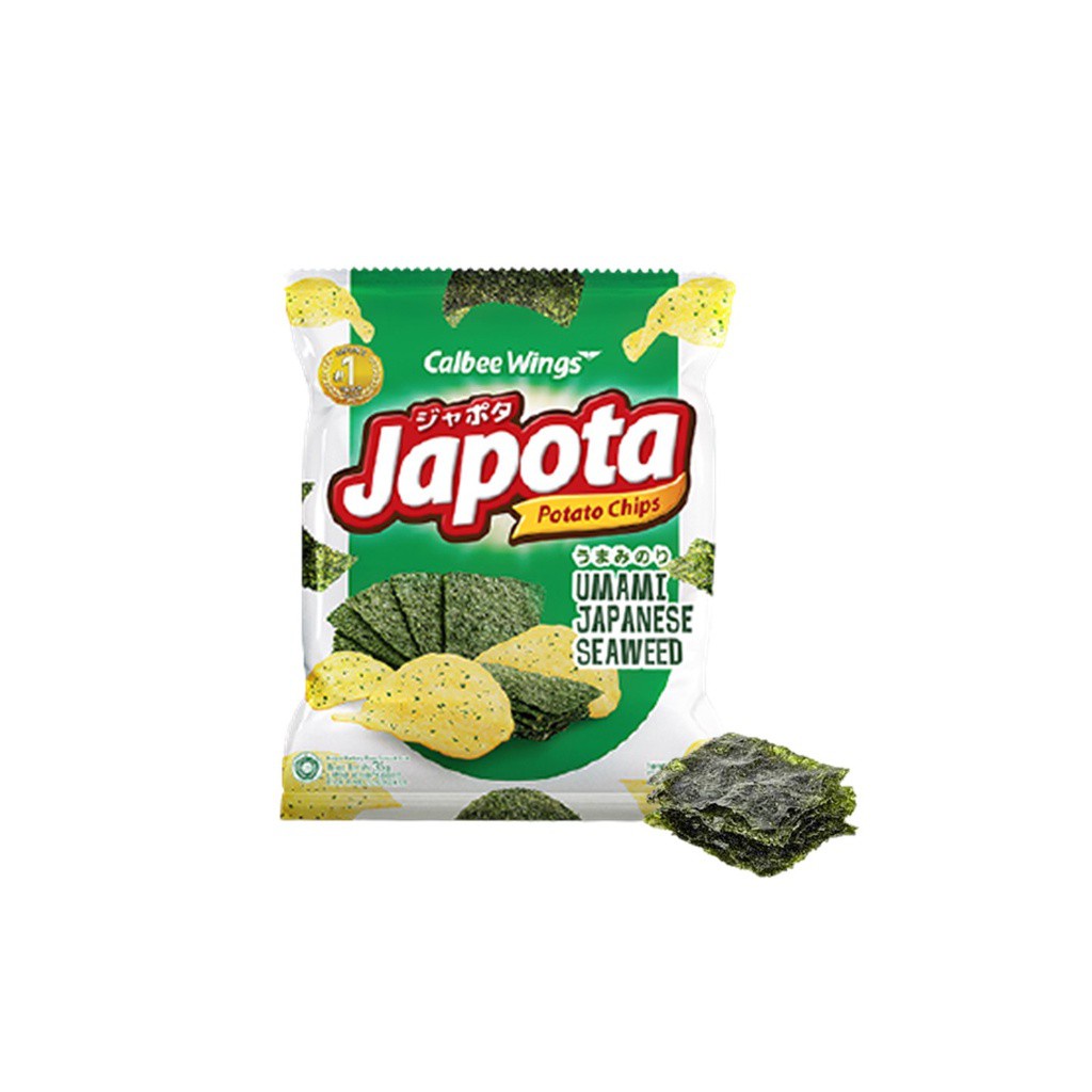 Japota Keripik Kentang Umami Japanese Seaweed 35 gr - Gambar 2