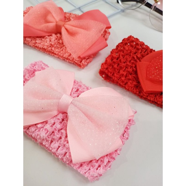 Bandana Bayi Premium motif pita besar