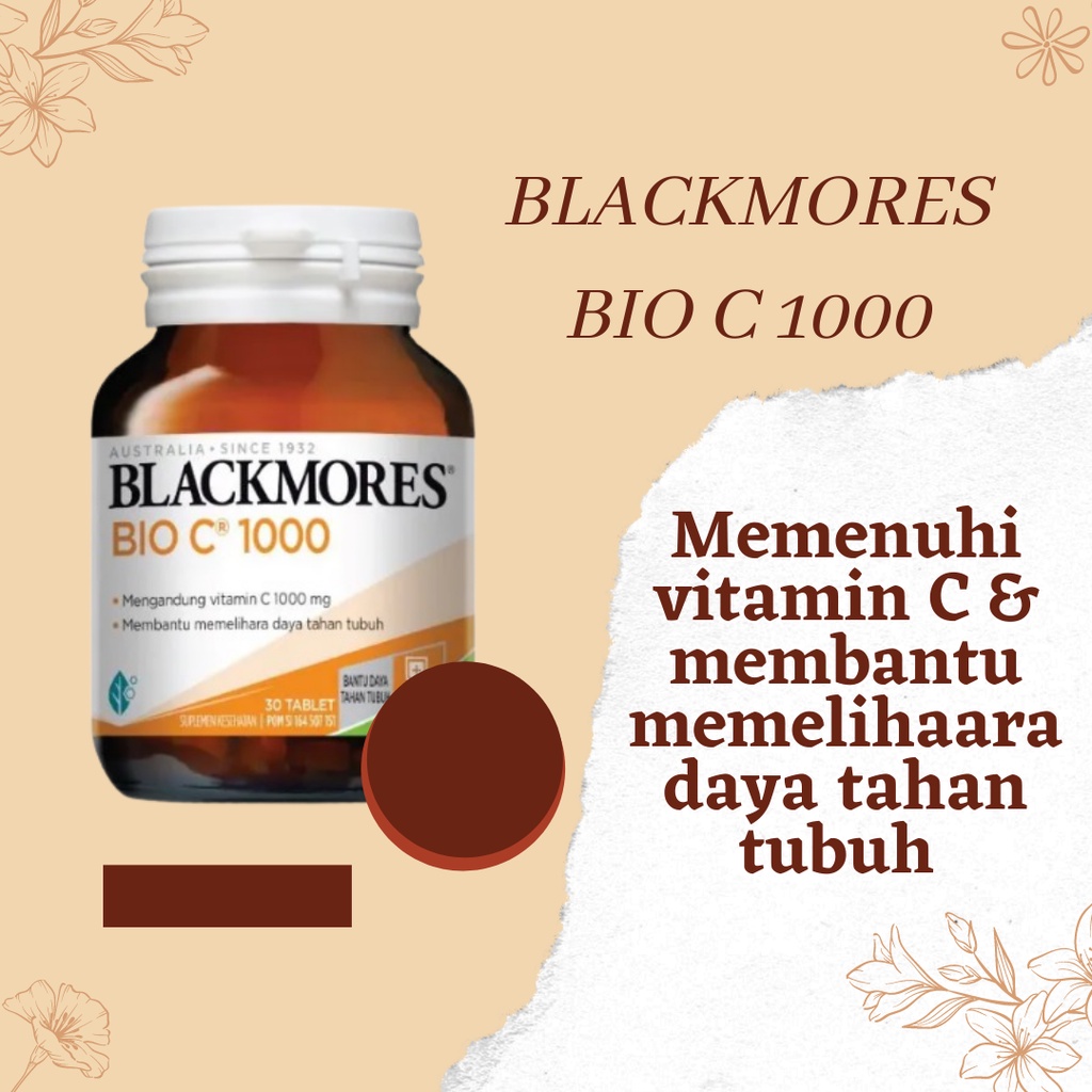 BLACKMORES BIO C 1000 ISI 30 / 90 KAPSUL