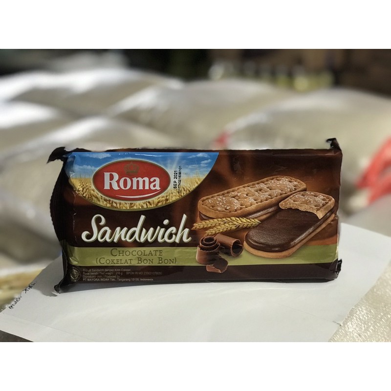 

Roma Sandwich Chocolate - Netto : 216g