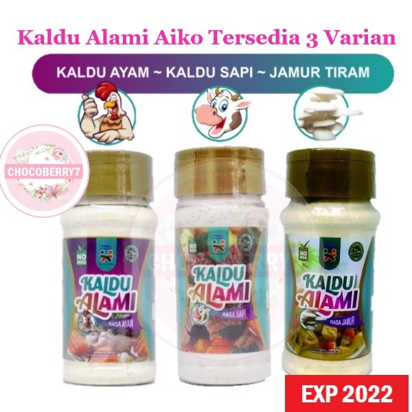 

NEW Kaldu Aiko Alami Aman Non MSG Semua Usia Tanpa MSG - Sapi