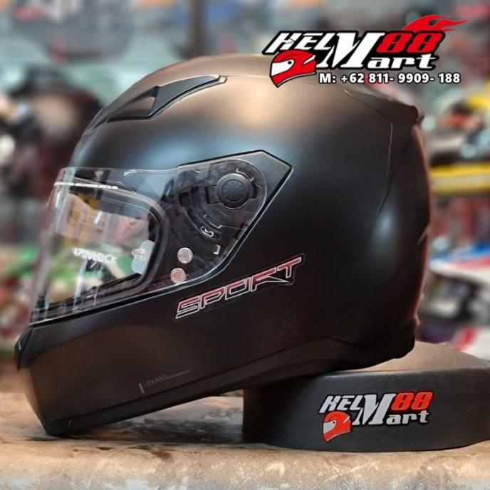 Nolan N60-5 Sport Flat Black 13 FREE Visor Helm Nolan N60.5 N60
