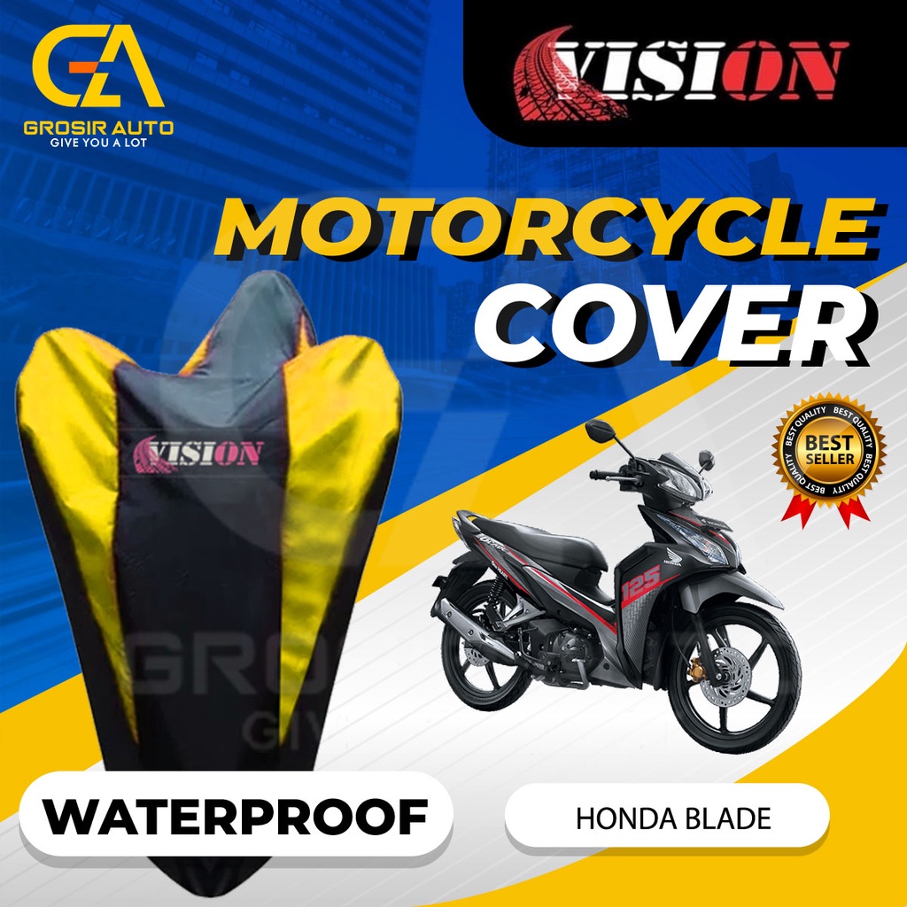 Sarung Motor BLADE Waterproof Vision / Cover Selimut Penutup Sarung Mantel Motor Vision