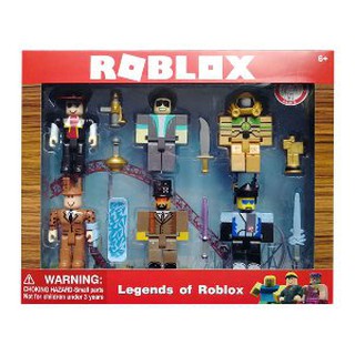 Promo Roblox Figure Legends Of Roblox 6 Figure Multipack Shopee