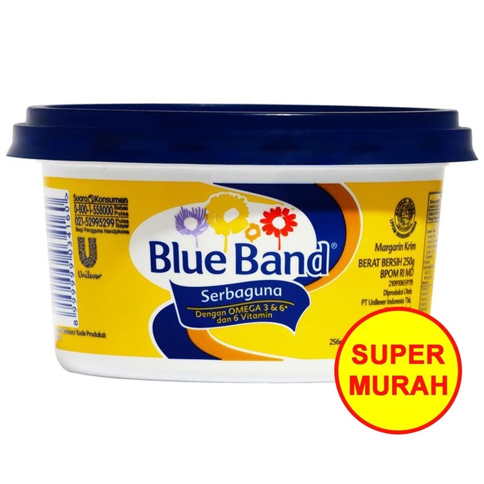 

Blue Band Serbaguna Margarine Cup 250 Gr | gram