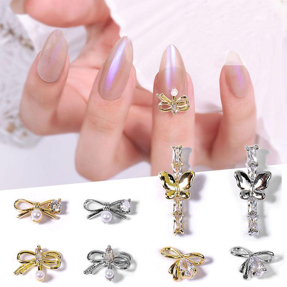 MXBEAUTY 3d Dekorasi Kuku Fashion Hiasan Kuku Manicure Nail Drills Kristal Nail Charms