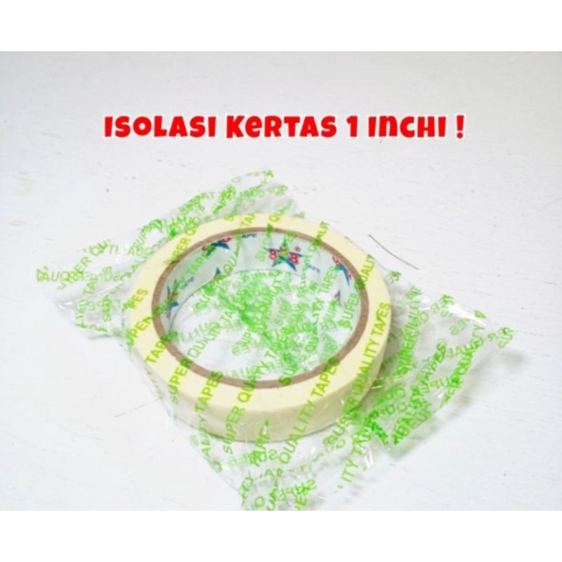 

Isolasi Kertas 1 Inchi