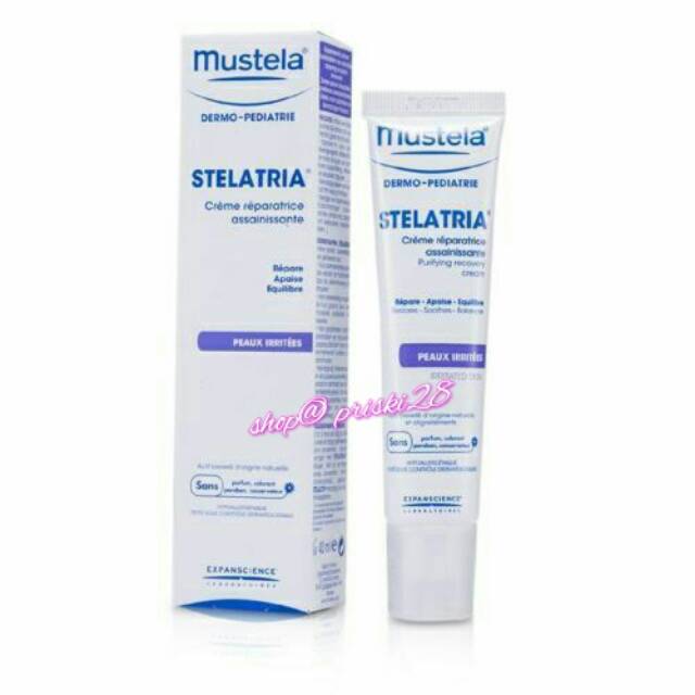 mustela irritated skin