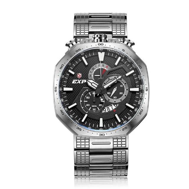 JAM TANGAN PRIA EXPEDITION EXP6745 SILVER ORIGINAL