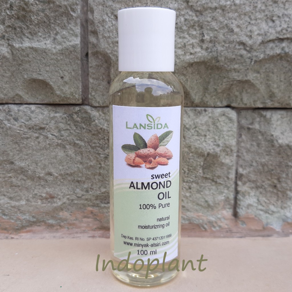 Pure Sweet Almond Oil 100 ml Cosmetic Grade Minyak Almond Murni Cold Pressed 100ml