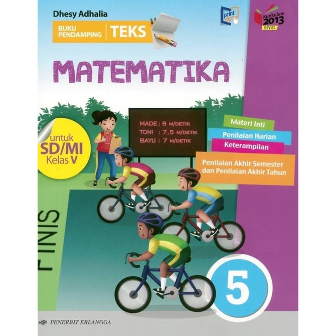 

BUKU PENDAMPING TEMATIK TERPADU MATEMATIKA KELAS 5 K13N ERLANGGA