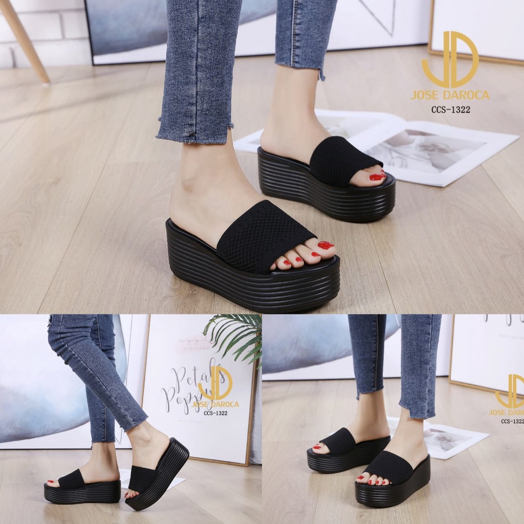 JOSE DAROCA Wedges Sandal Shoes #CCS-1322# Original