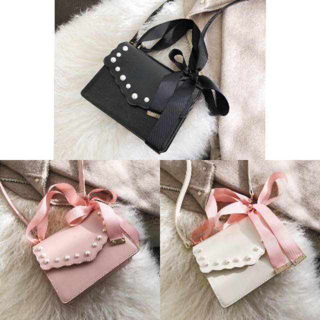 #150 Tas Selempang Wanita Fashion Impor