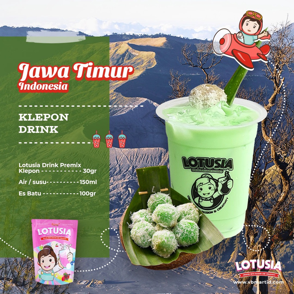 

30gr Lotusia KLEPON Drink Premix (TRIAL PACKAGE)