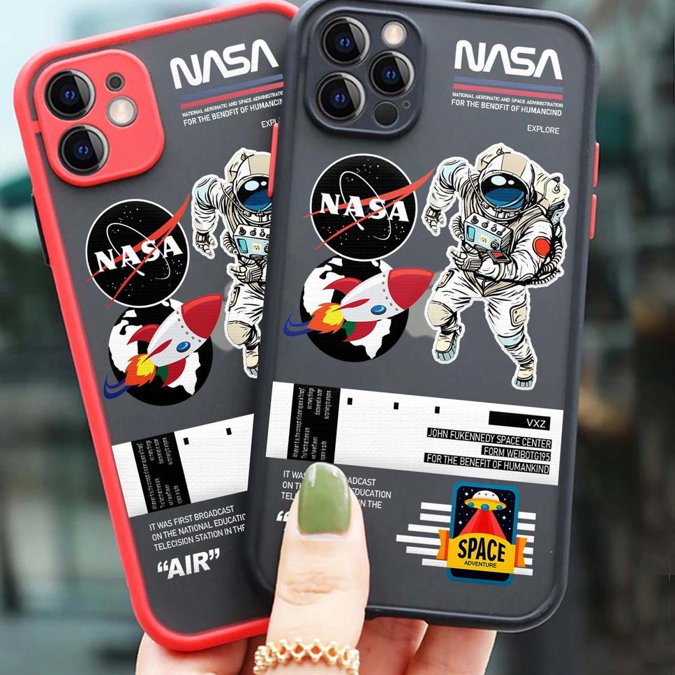 Case Choice Motif NASA XIAOMI REDMI NOTE 7 NOTE 7 PRO NOTE 8 NOTE 8 PRO Soft Case Aero Bumper Kesing