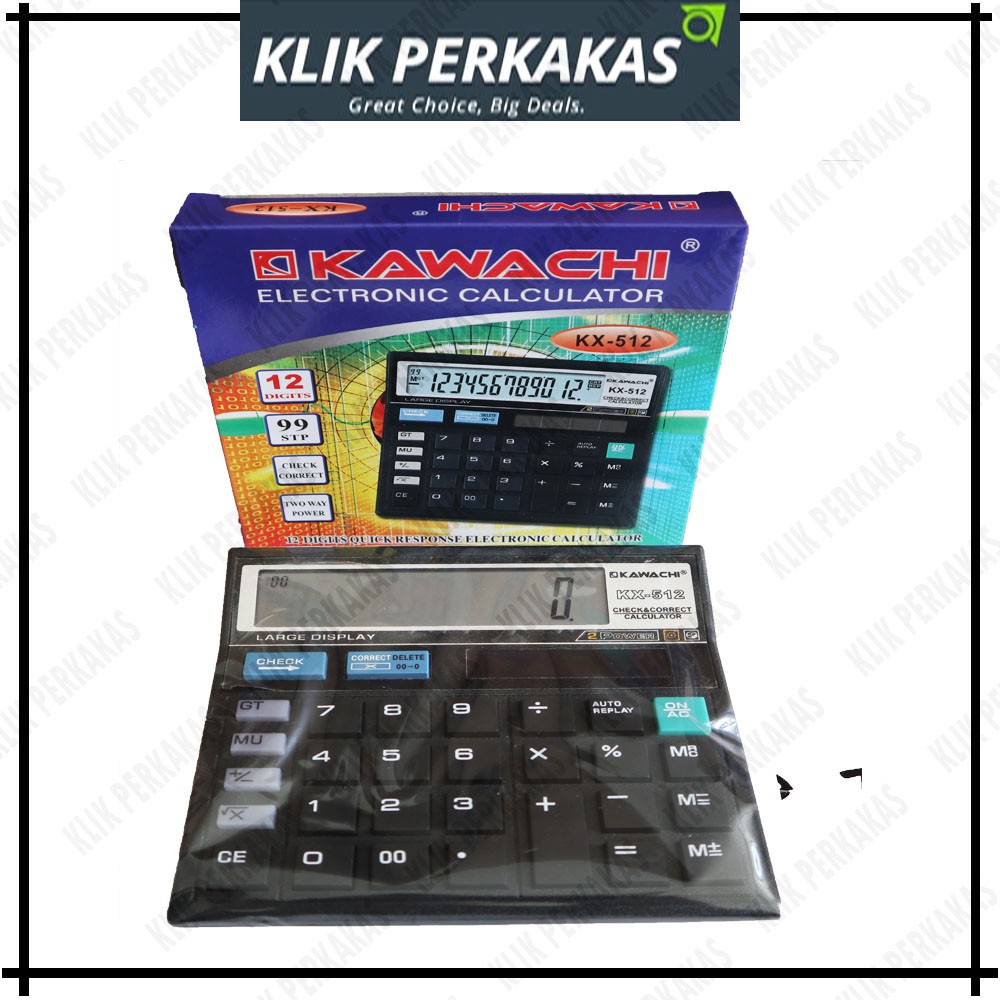 Calculator KX512 Kawachi Kalkulator berkualitas