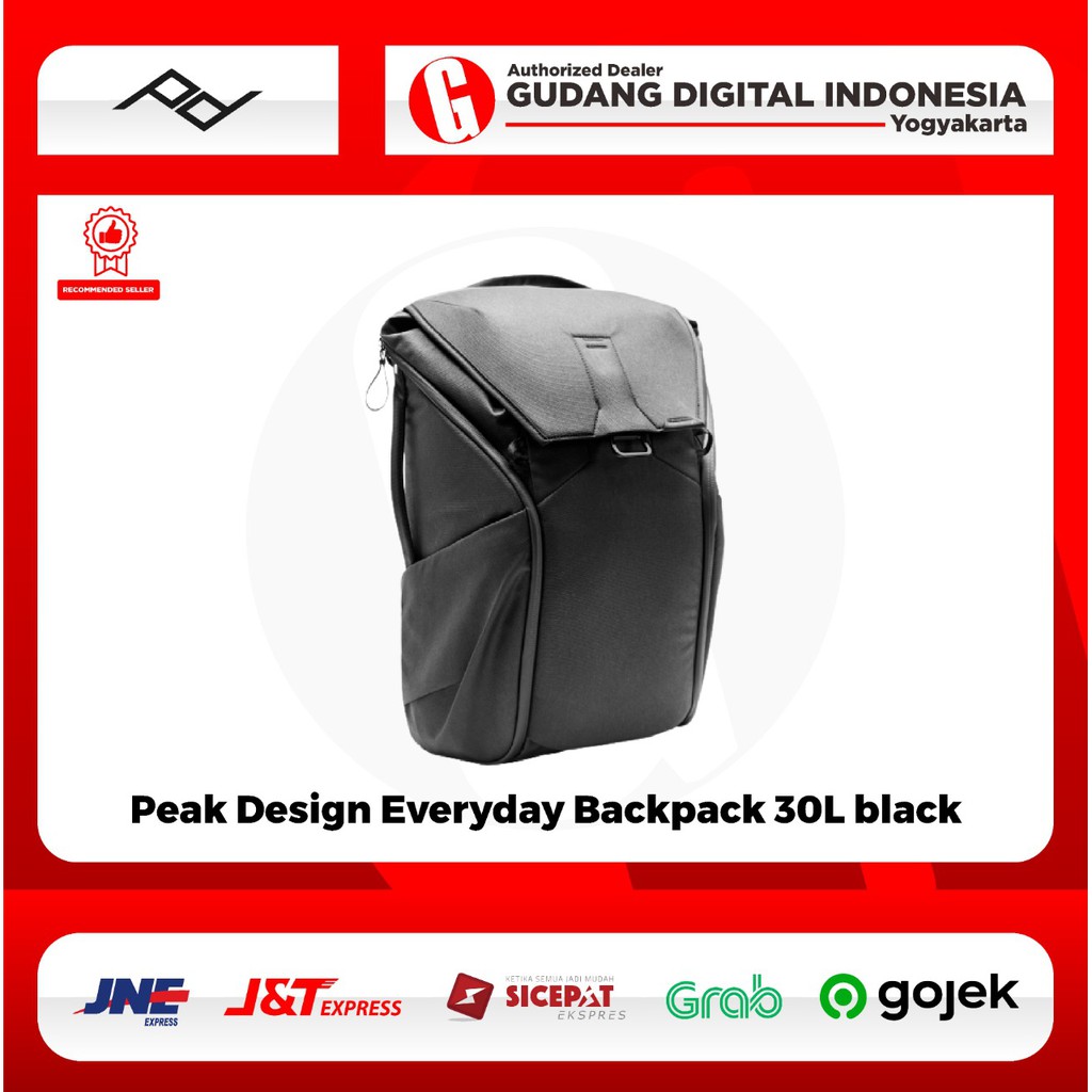 Jual Peak Design Everyday Backpack 30L (Black) | Shopee Indonesia