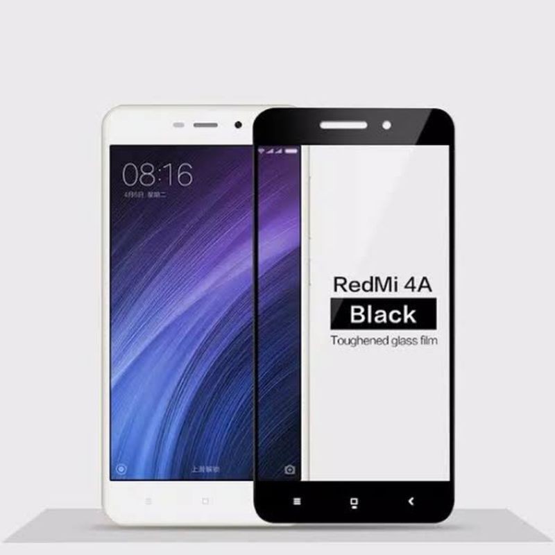 Tempered Xiaomi Redmi 4A Full Cover Protector Quality